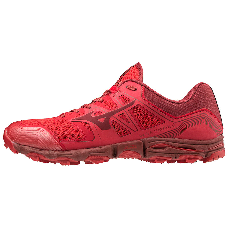 Mizuno Wave Hayate 6 Mens Trail Running Shoes Canada - Red
